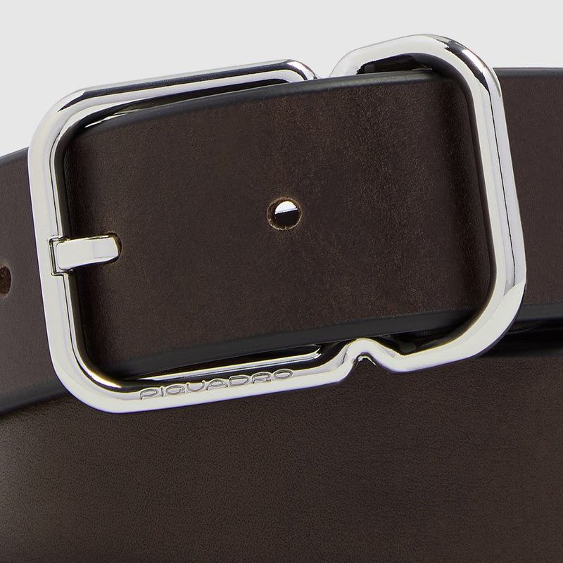 Men's Leather Belt in Black, Brown or Bordeaux