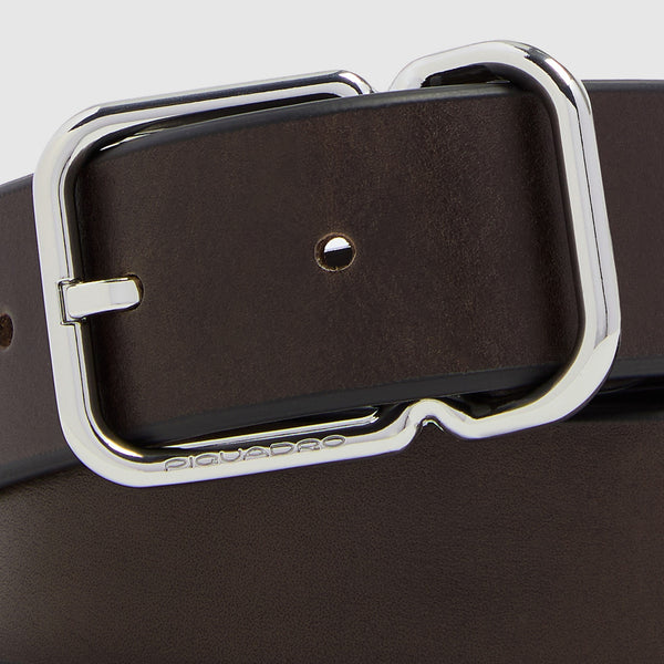 Men's Leather Belt in Black, Brown or Bordeaux - 3
