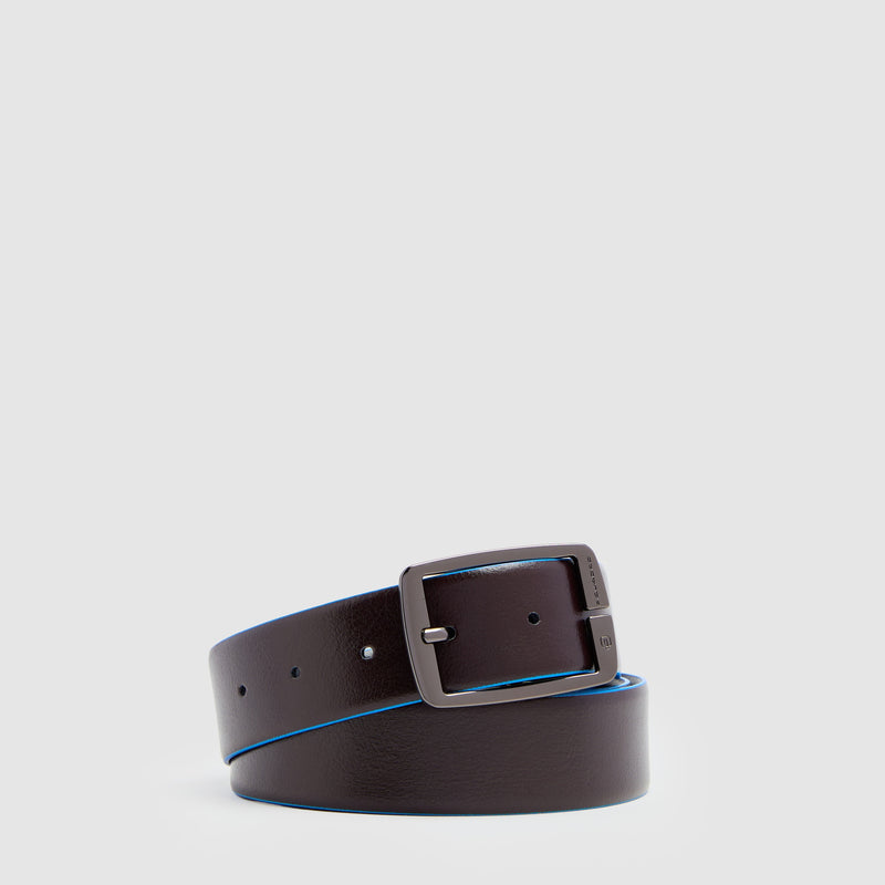 Men's Reversible Leather Belt, Prong Buckle