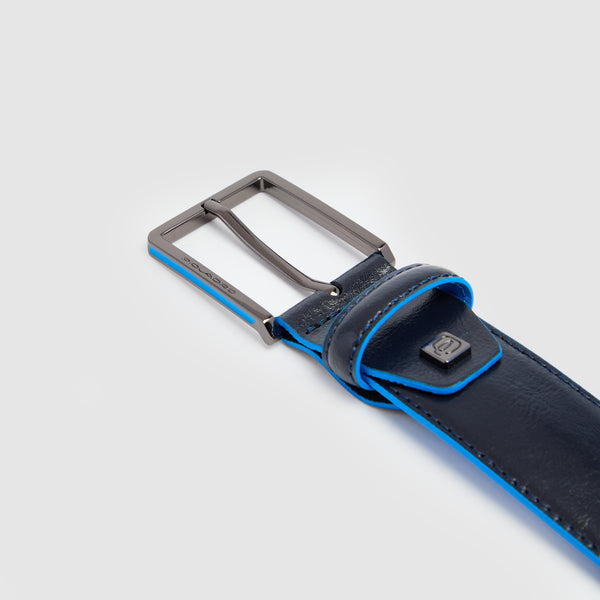 Men’s leather belt with prong buckle - 2