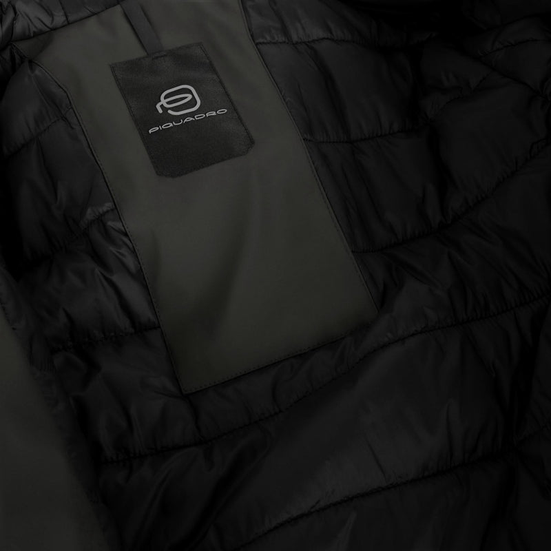 Wind-resistant, waterproof men's hooded coat
