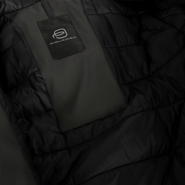 Wind-resistant, waterproof men's hooded coat