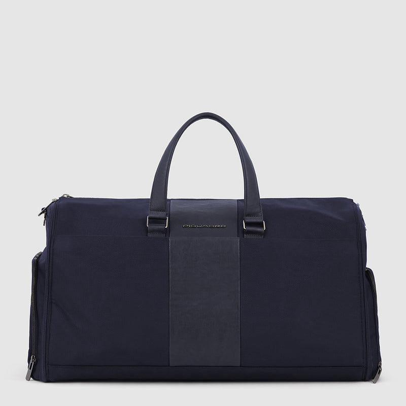 Piquadro Hanging garment duffel bag in recycled fabric