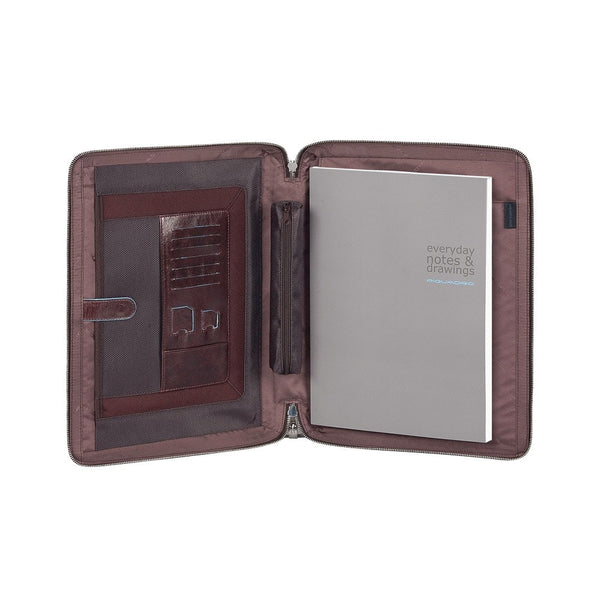 Notepad holder with iPad® compartment, credit card