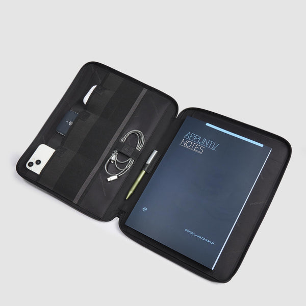 Notepad holder with iPad® compartment