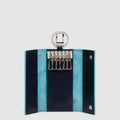 Leather Key Holder, Double Button Closure