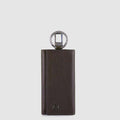 Leather Key Holder with Six Hooks and Carabiner