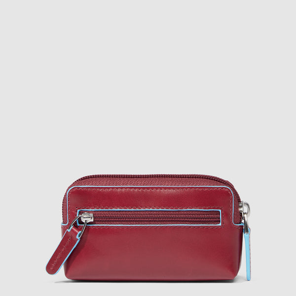 Key holder case with two rings