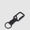 Leather Keychain with double carabiner hook