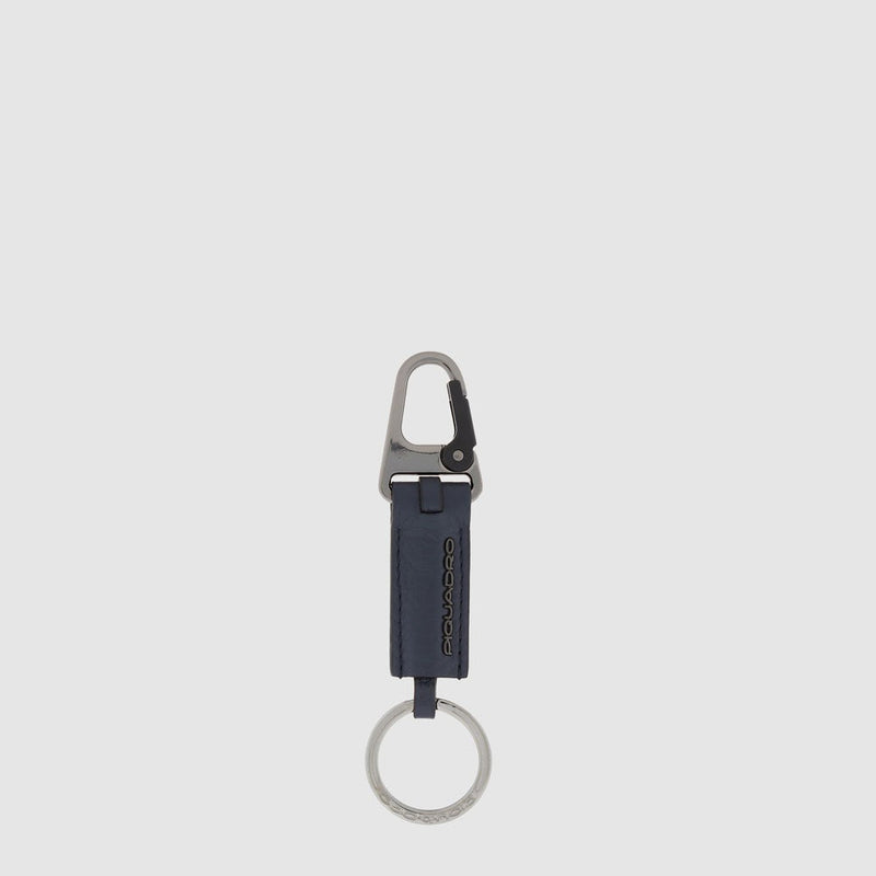 Keychain with carabiner hook