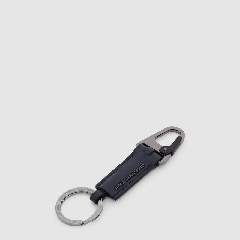 Keychain with carabiner hook