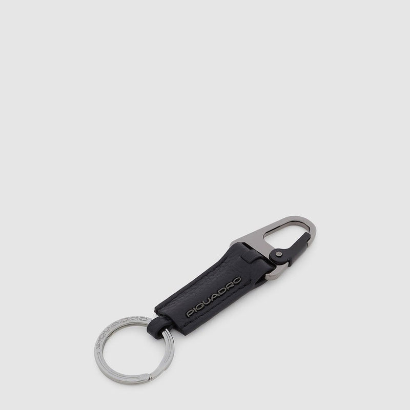 Keychain with carabiner hook