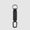 Keychain with double carabiner hook