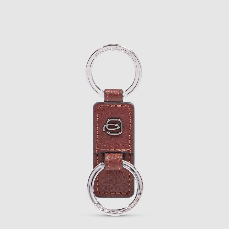 Men's two-ring keychain