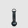 Leather AirTag® Keyring with Tracker Pocket