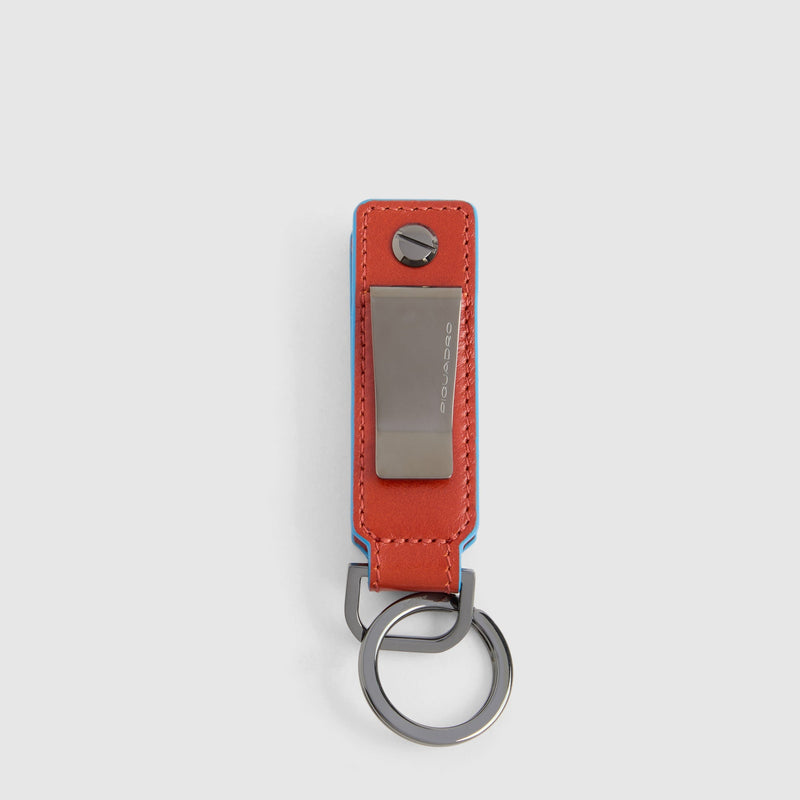 Leather keychain