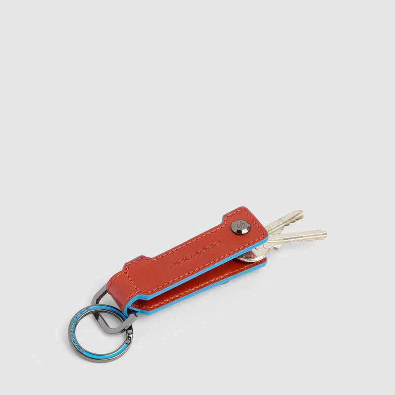 Leather keychain