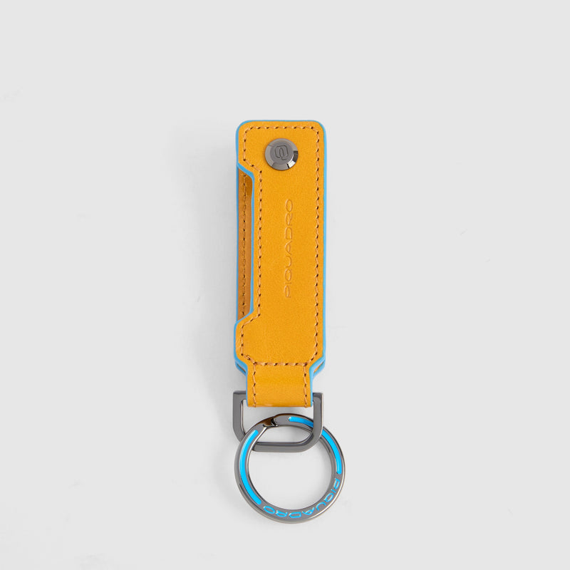 Leather keychain