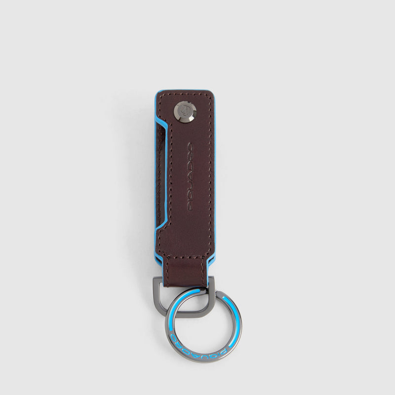 Leather keychain