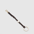 Leather Key Case with Carabiner and Ring