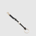 Leather Key Case with Carabiner and Ring
