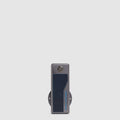 Engravable Blue Square Keyring with AirTag® Holder - Night blue