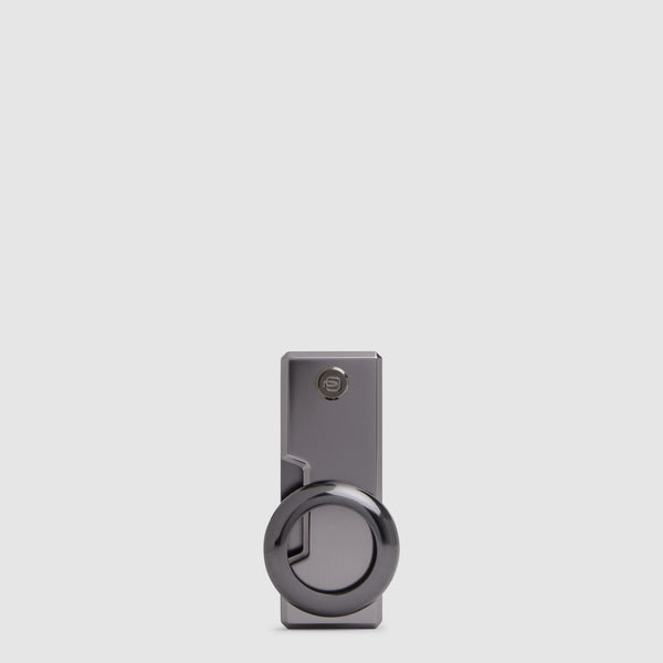 Engravable Blue Square Keyring with AirTag® Holder - Night blue - photo 2