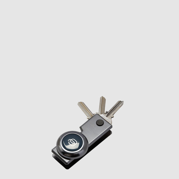 Engravable Leather Keyring with AirTag® Holder - 3