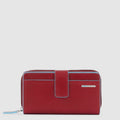 Women's Bifold Wallet with 12 Card Slots, RFID Protection