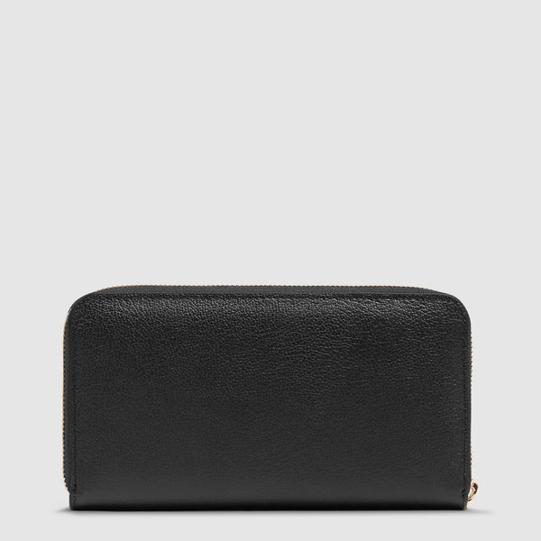 Zip-around women’s wallet with four dividers - 3