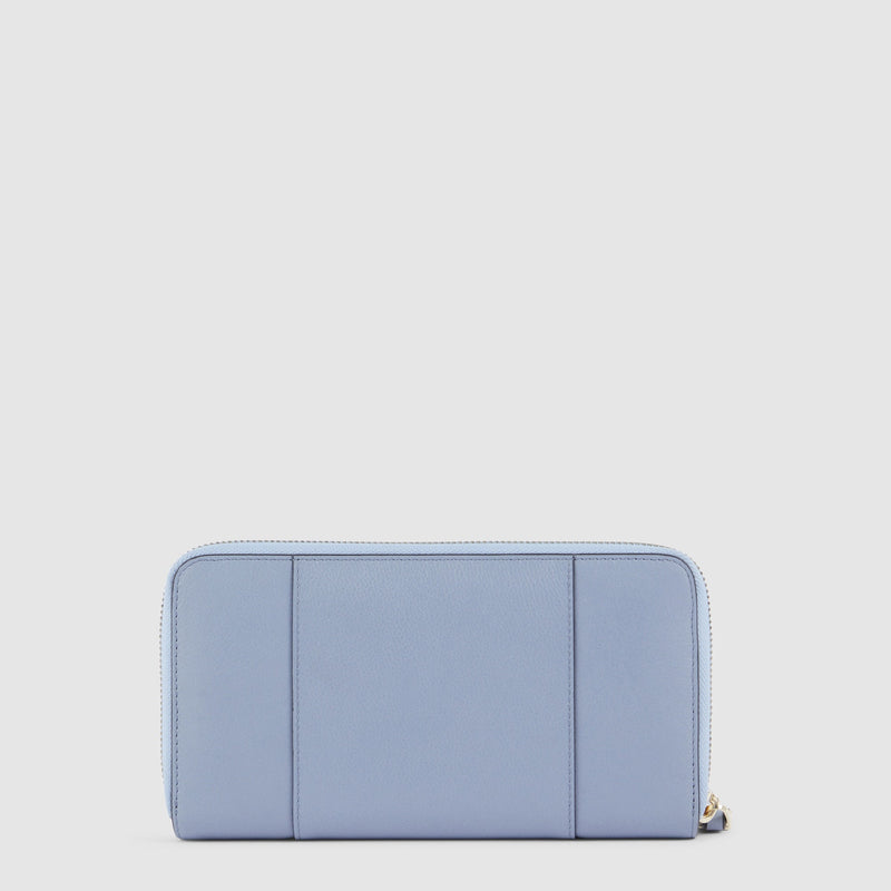 Zip-around women’s wallet with four dividers - 10