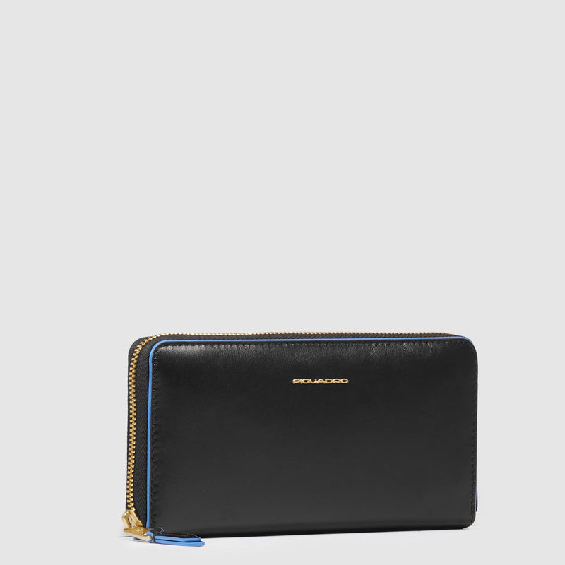 Zip-around women’s wallet