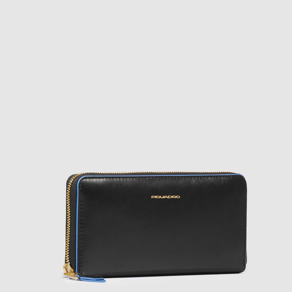 Zip-around women’s wallet