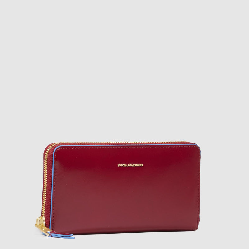 Zip-around women’s wallet