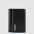 Women's Trifold Leather Wallet with 6 Card Slots
