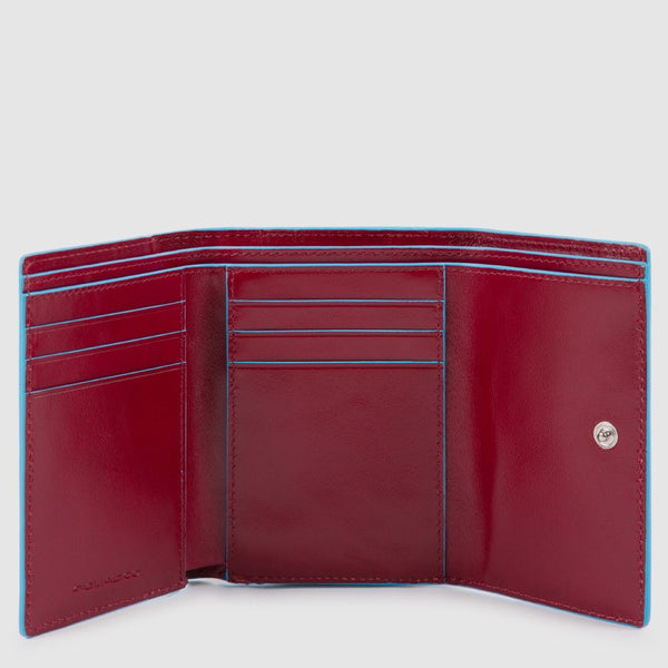 Small size, women's wallet with rear money pocket
