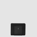 Small Women's Wallet with 4 Card Slots & RFID Blocking - Black