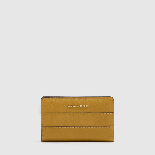 Women's Leather RFID Wallet with 10 Card Slots - 1