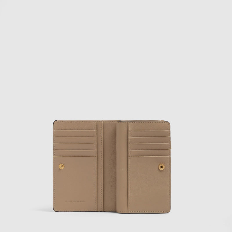 Women's Leather Wallet, 10 Card Slots & RFID Blocking