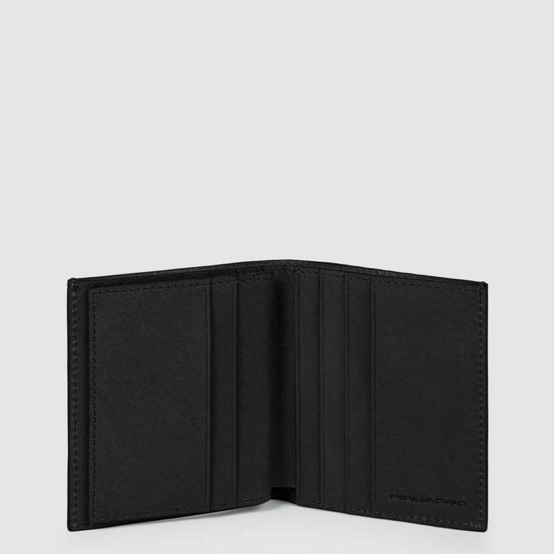 Leather men's credit card pouch