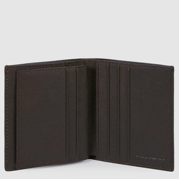 Leather men's credit card pouch