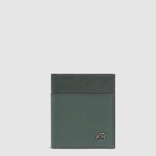 Leather men's credit card pouch
