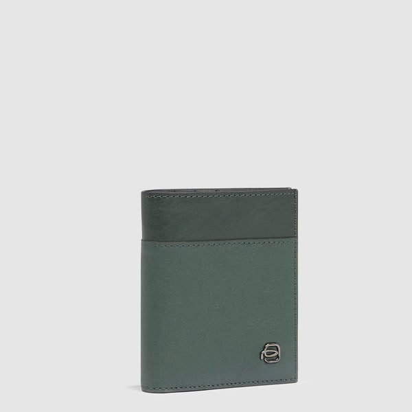 Leather men's credit card pouch