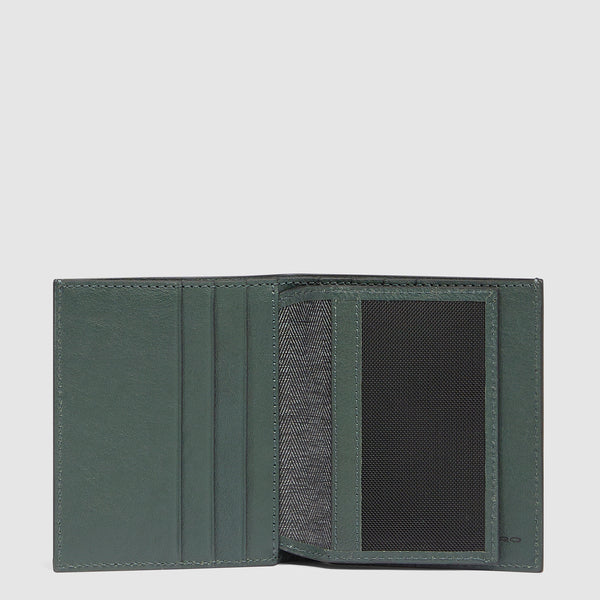 Leather men's credit card pouch