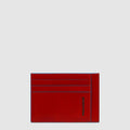 Slim RFID Leather Card Holder with 6 Card Slots