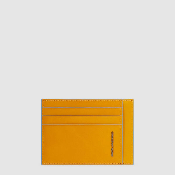 Leather men's slim credit card holder - 1