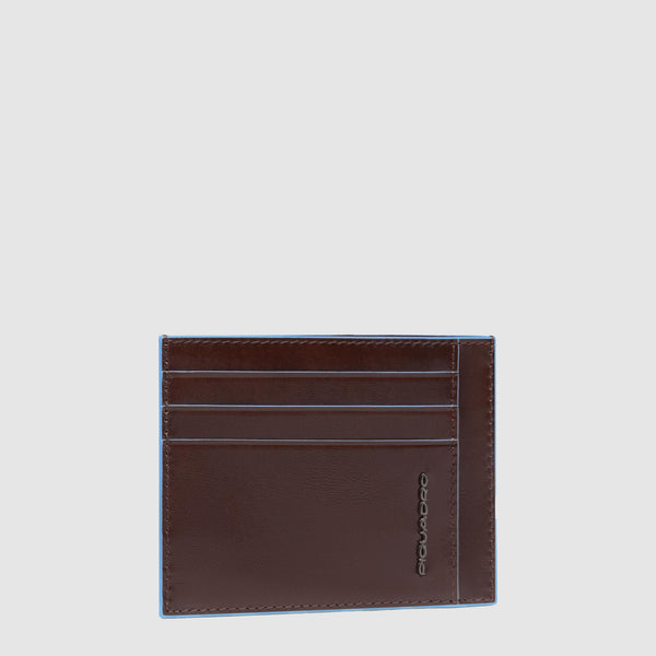 Porte-cartes de crédit homme fin en cuir