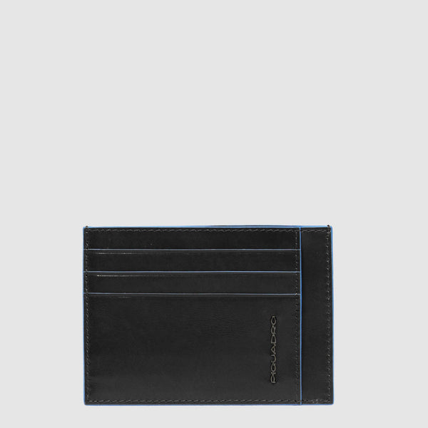 Leather men's slim credit card holder - 1