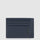 Leather men's slim credit card pouch