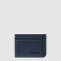 Slim 6-Card Leather Card Holder with RFID Protection